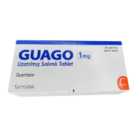 Фото Гуанфацин Гуаго Guago : аналог Эстулик таблетки 1мг N28