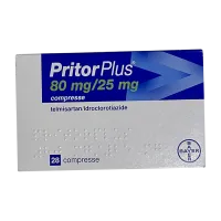 Фото Прайтор Плюс таблетки 80мг+25мг №28