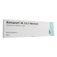 Фото Кенакорт А (Kenacort A) 0,1% мазь 20г