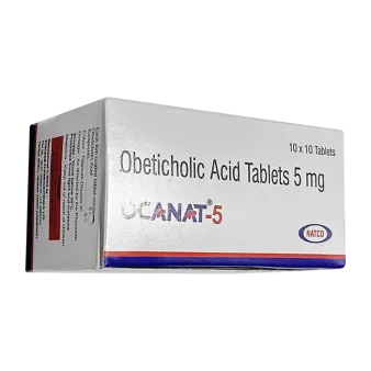 Окалива генерик (Ocanat / Ocabest - 5) :: Обетихолевая кислота 5мг таб. №100