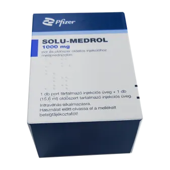 Солу-Медрол порошок для инъекций 1000мг 1шт