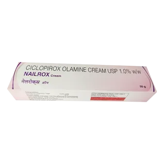 Циклопирокс (Nailrox) Индия крем от грибка ногтей 1% 50г