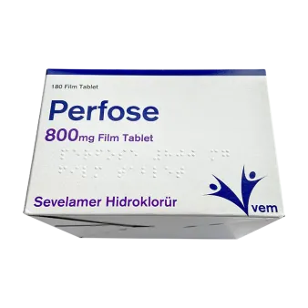 Перфозе Perfose :: Севеламер :: (полный аналог Ренагель, Селамерекс) 800мг таблетки 180шт.